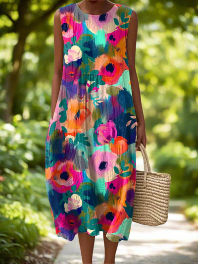 Brenda | Colorful Art Dress