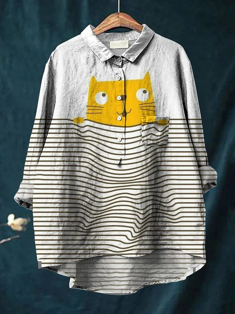 Uluru™ – Artistic Cat Shirt