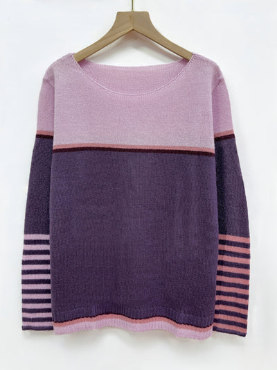Katharina – Striped Long Sleeve Sweater