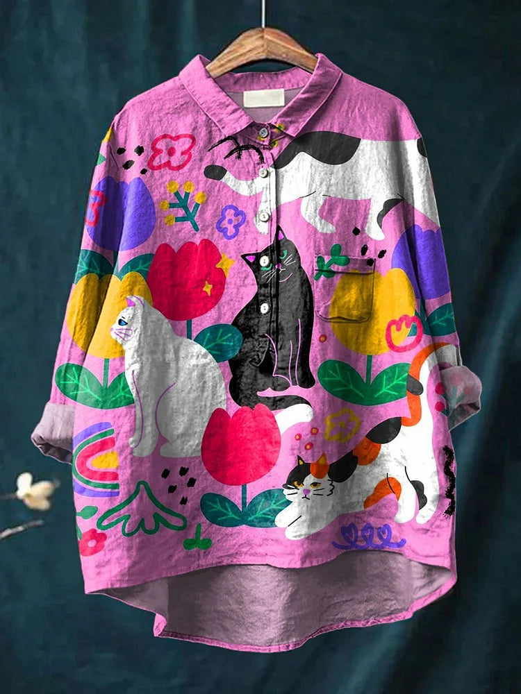 Uluru™ – Artistic Cat Shirt
