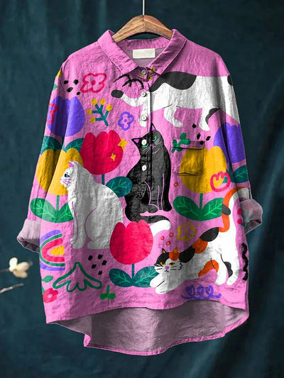 Uluru™ – Artistic Cat Shirt