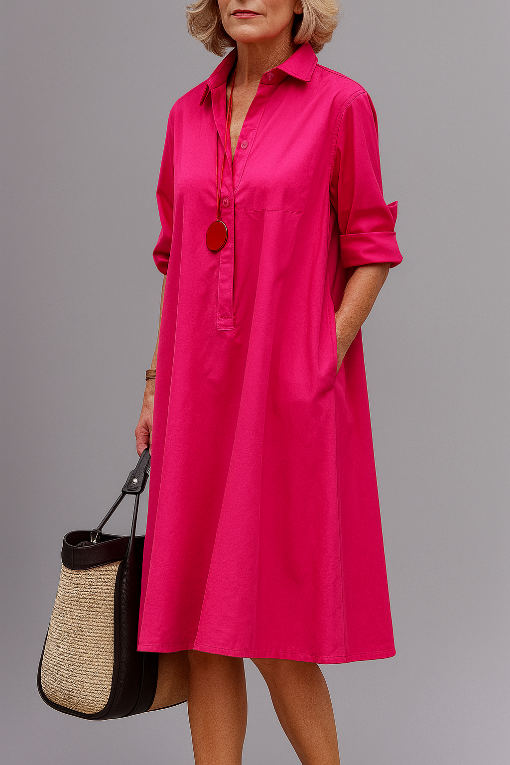 Katharina | Vlotte Midi Dress