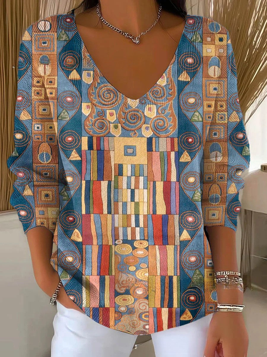 Gabrielle | V-Neck Knit Sweater