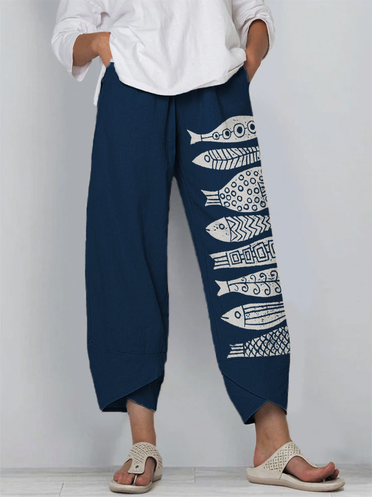 Luisa | Relaxed Printed Pants