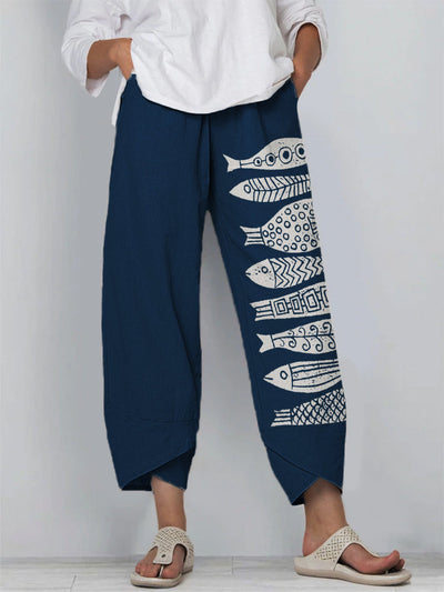 Luisa | Relaxed Printed Pants