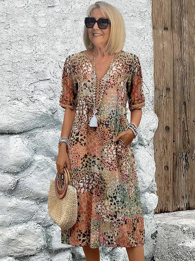 Abigail | Vibrant Everyday Midi with Pockets
