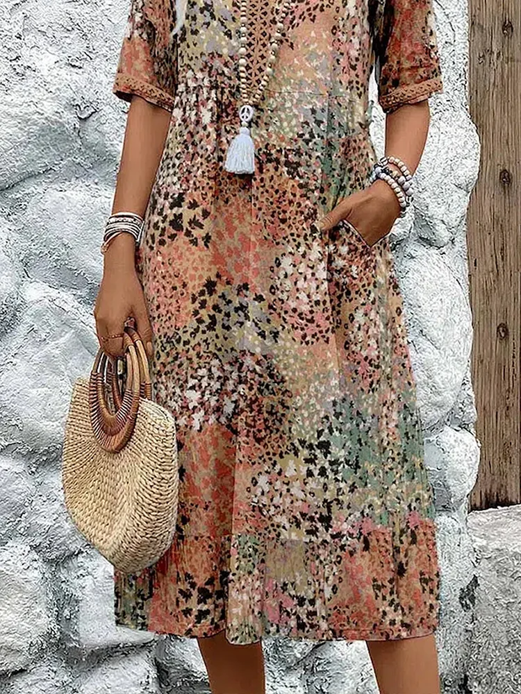 Abigail | Vibrant Everyday Midi with Pockets