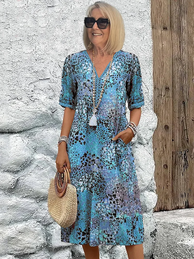 Abigail | Vibrant Everyday Midi with Pockets