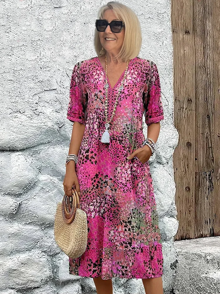 Abigail | Vibrant Everyday Midi with Pockets