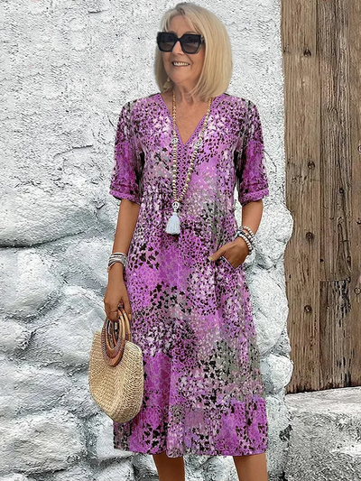 Abigail | Vibrant Everyday Midi with Pockets