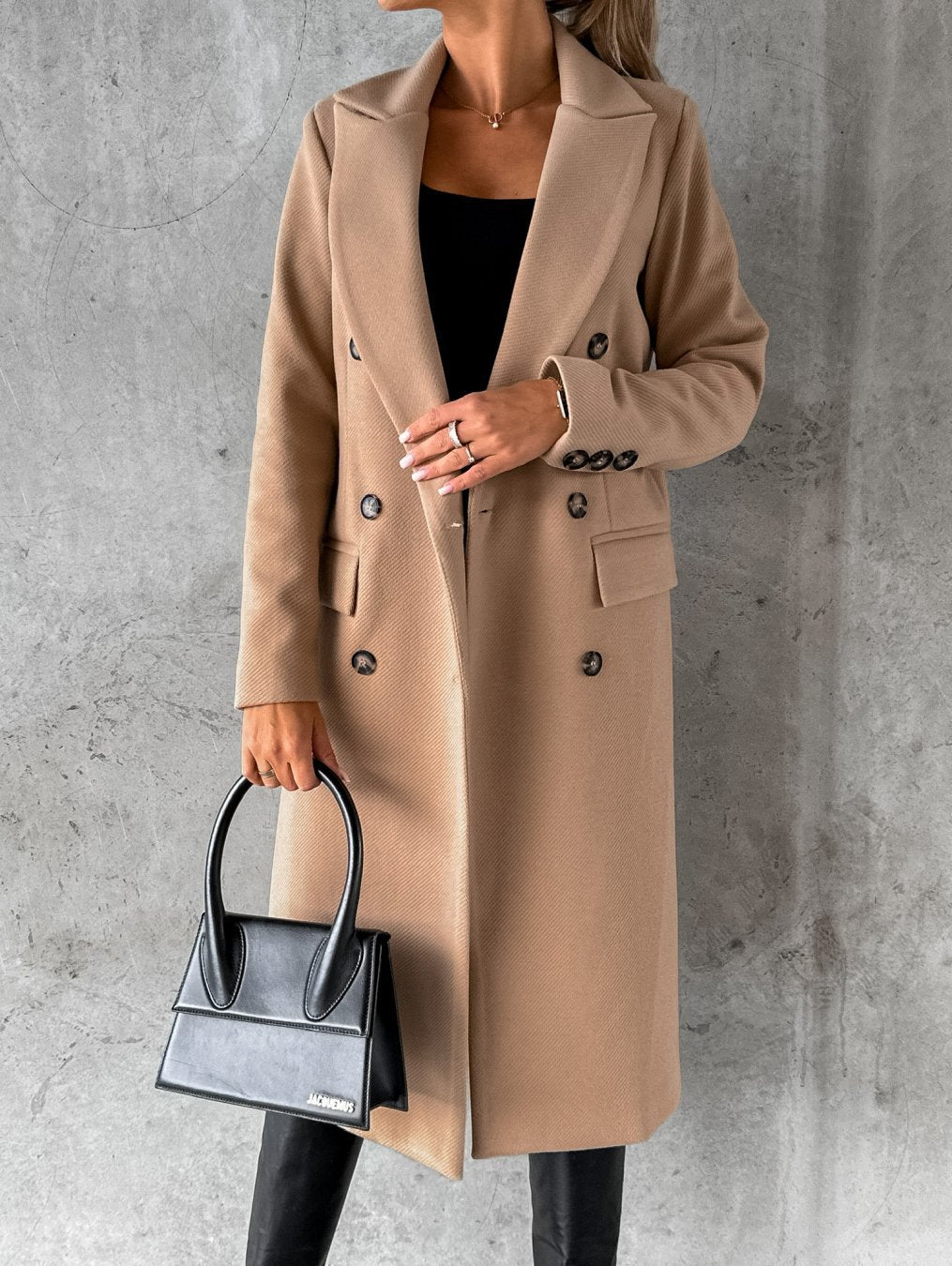 KATE | Long Wool Coat for Women