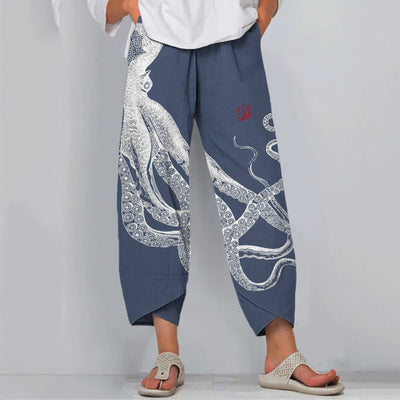 Kamila | Relaxed Printed Trousers