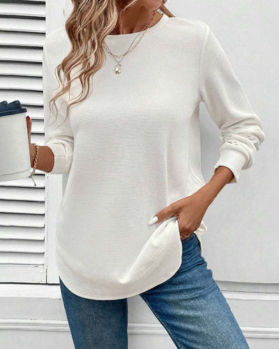 Alisa - Long Sleeve Comfortable Top