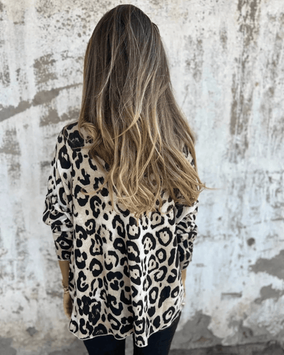Valen | Leopard Print Casual Top