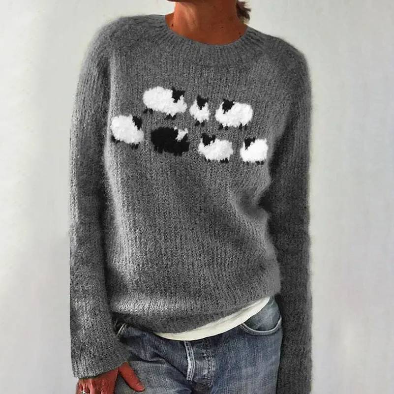 Oliviane - Vintage Charm Sweater