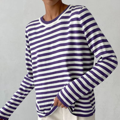 Nicole - Chic Striped Sweater