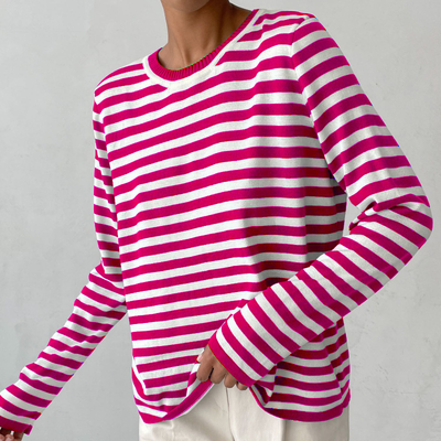 Nicole - Chic Striped Sweater