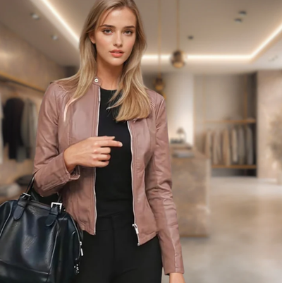 Anora - Unique Leather Jacket