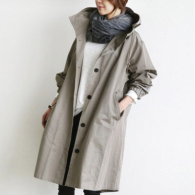 Mandy - Elegant Waterproof Trench Coat
