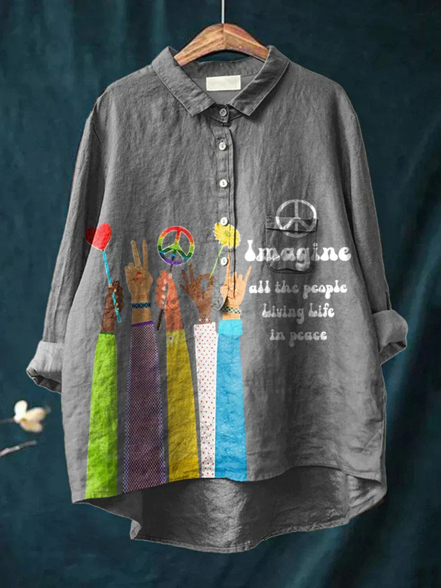 Hippie™ – Artistic Peace Shirt