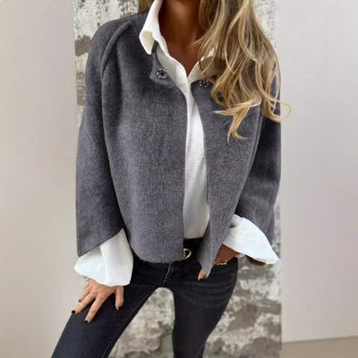 Elise - Short Jacket with Chic Flared Sleeves