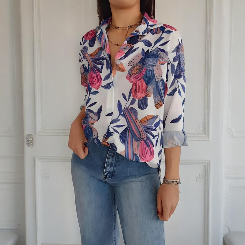 Elise | Blouse in airy viscose
