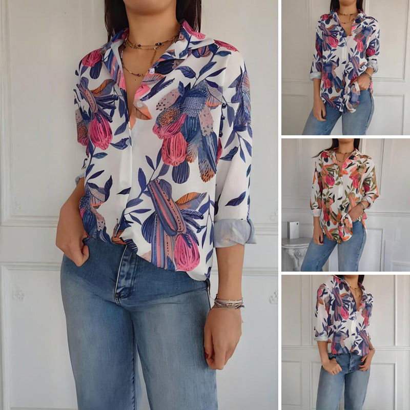 Elise | Blouse in airy viscose