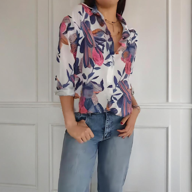 Elise | Blouse in airy viscose