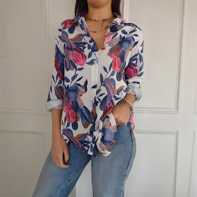 Elise | Blouse in airy viscose