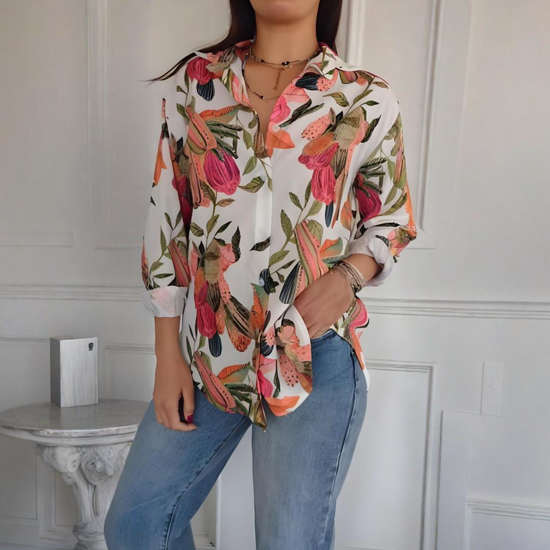 Elise | Blouse in airy viscose
