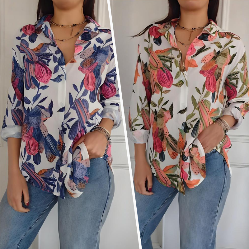 Elise | Blouse in airy viscose
